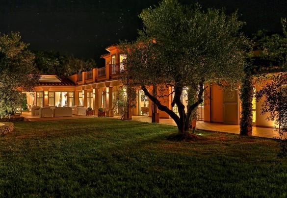 Garden around the villa - Villa le Cave