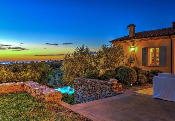 Garden around the villa - Villa le Cave 