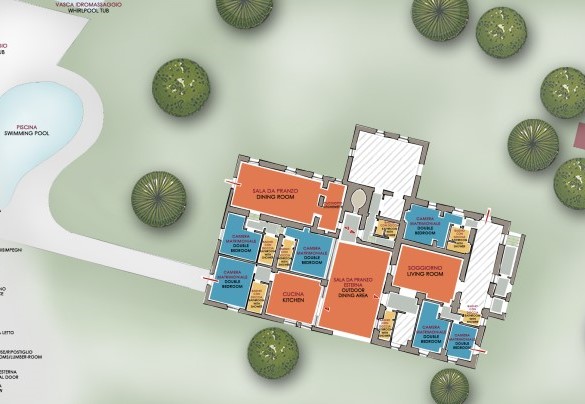 Villa Le Chiarne - Ground Floor