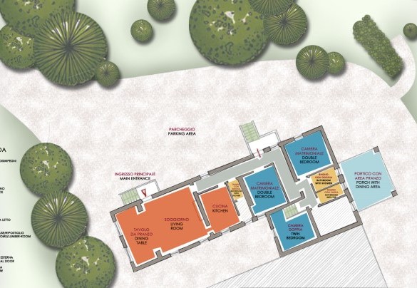 Villa Le Focaie - Piano Terra