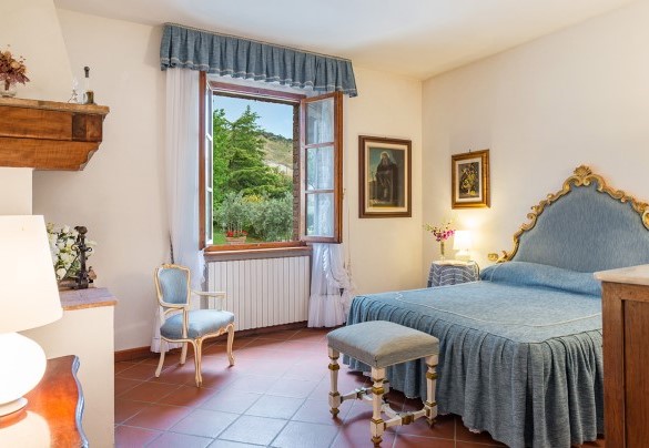 Camera matrimoniale n.1 – Villa Le Focaie 