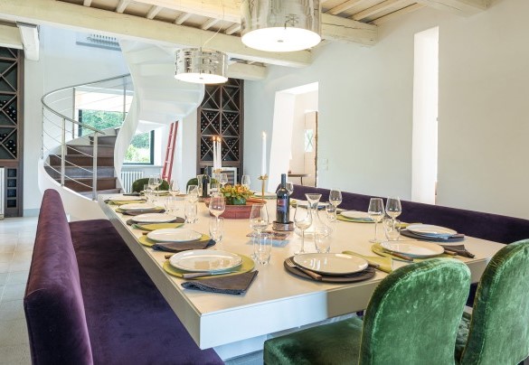  Dining room open with living area - Villa Le Fontane
