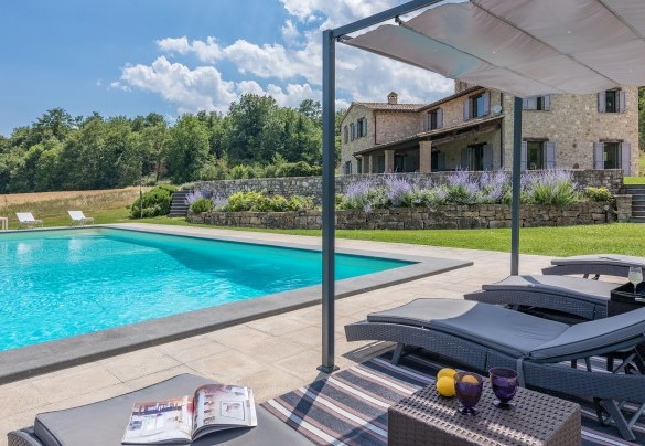 The property is located in Todi, in the green heart of Italy - Villa Le Fontane