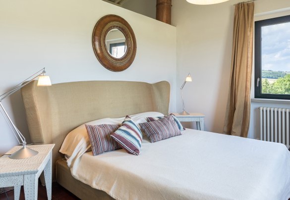 Double bedroom on the first floor - Villa Le Fontane 