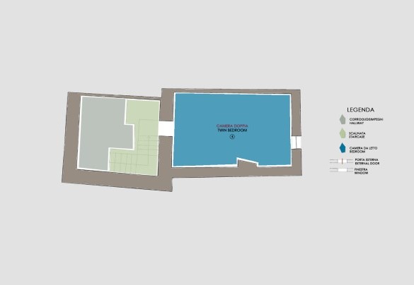 Villa Le Logge - Second Floor