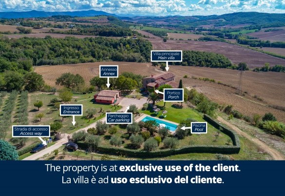 Villa Le Logge - Property Plan