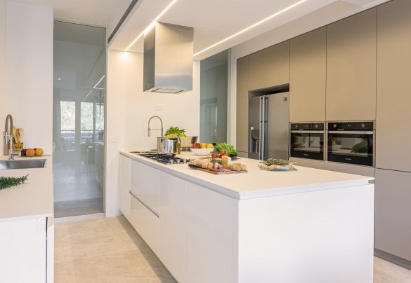 La luminosa cucina - Villa Le Mandrie 