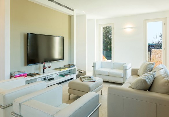 Open plan con salotto e area pranzo - Villa Le Mandrie 