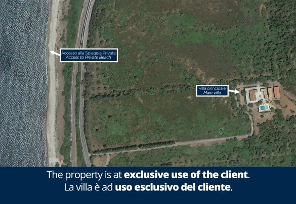 Villa Le Sorbe - Distance from the Sea