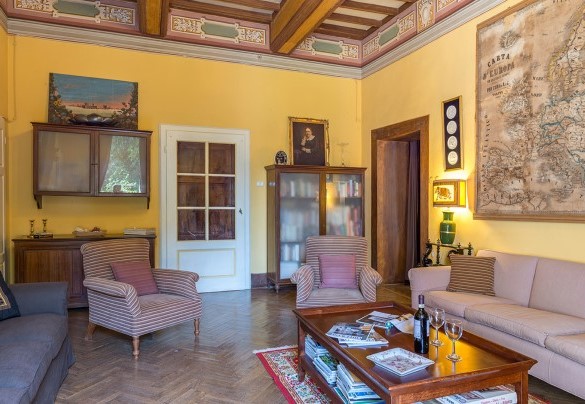 TV room on the ground floor - Villa Lemura