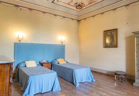 Twin bedroom on the first floor - Villa Lemura 