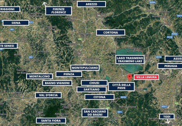 Villa Lemura - Maps