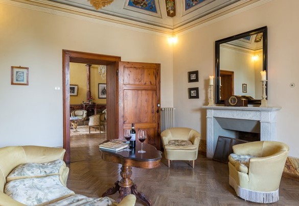 Living room on the first floor - Villa Lemura
