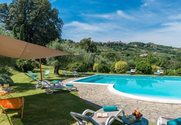 The panoramic swimming pool for private use - Villa Lemura