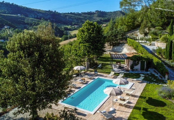 The sunbathing area - Villa Lia