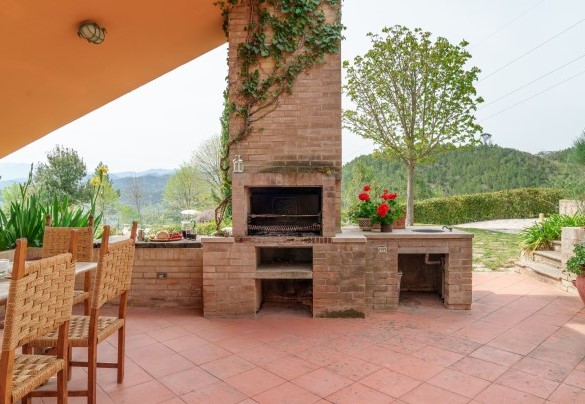 La zona barbecue - Villa Lia