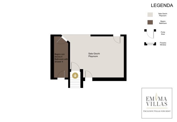 Piano Seminterrato - Villa Lia