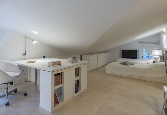 Camera doppia (con letti unibili) n.3 e soffitto mansardato - Villa Lucente