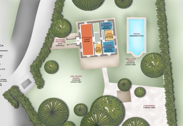 Villa Luigina - First Floor