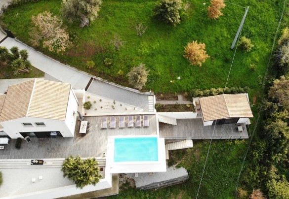 Vista aerea di Villa Luna – Villa Luna