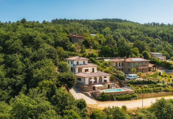 Panoramic view of the villa - Villa Maggiorana