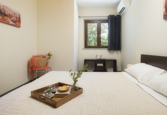 Double bedroom of the apartment n. 1 - Villa Maggiorana