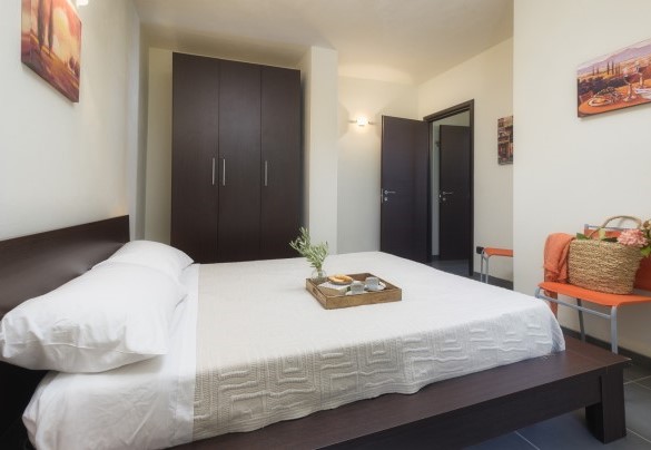 Double bedroom of the apartment n. 1 - Villa Maggiorana