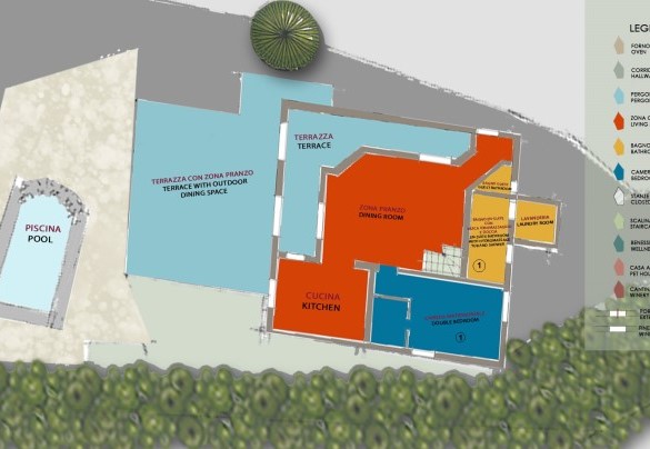 Villa Maggiorana - Property Plan