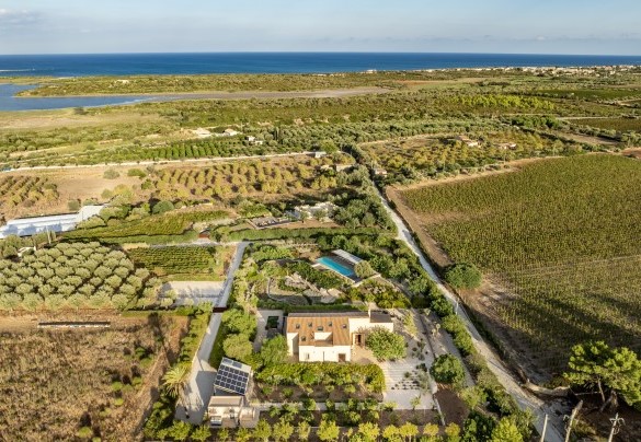Veduta aerea - Villa Majoli