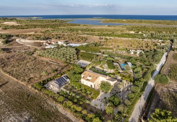 Veduta aerea - Villa Majoli