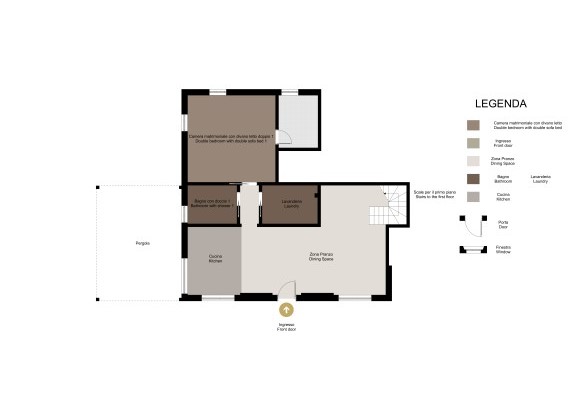 Ground floor - Villa Mamon
