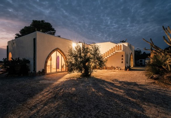 The charming park lighting - Villa Manco