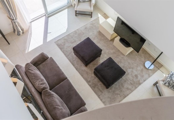 The view of the living room from the first floor - VILLA MANDARA
