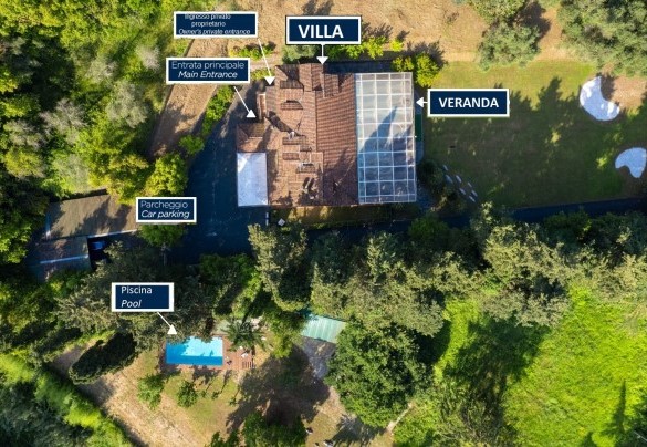 Villa Manganelli - Property Plan 