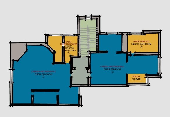 Villa Manganelli - First Floor