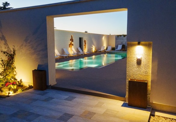 Amazing sunsets from the infinity pool - Villa Maria Paradiso