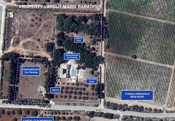 Villa Maria Paradiso - Property Plan