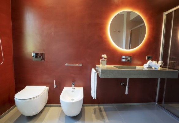 Bathroom with shower n.5, ensuite to bedroom n.4 - Villa Maria Paradiso