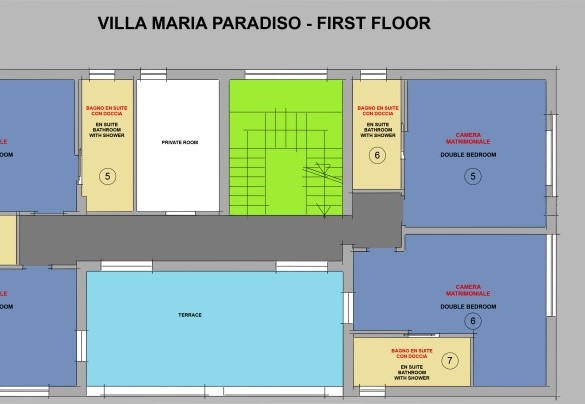 Villa Maria Paradiso - First Floor