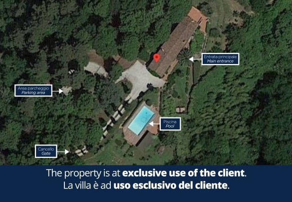 Villa Marraccini - Property Plan 