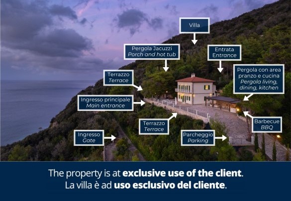 Villa Meraviglia - Property Plan