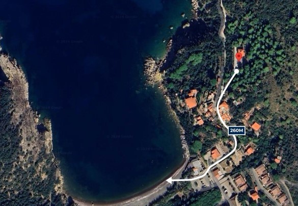 Villa Meraviglia - Distanza dalla Spiaggia
