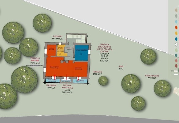 Villa Meraviglia - Property Plan