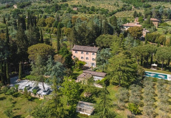 Veduta generale della meravigliosa proprietà - Villa Metelliano
