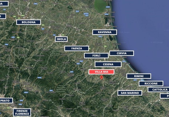 Villa Mia - Mappa