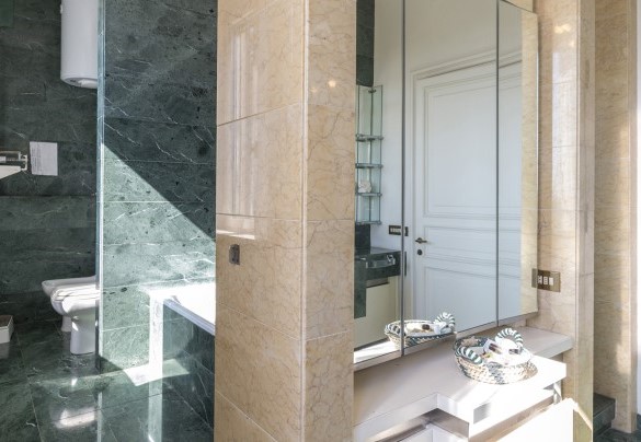 Bagno en suite con vasca al primo piano - Villa Michelangelo  