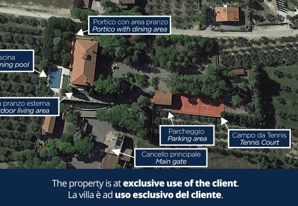 Villa Michelangelo - Property Plan 