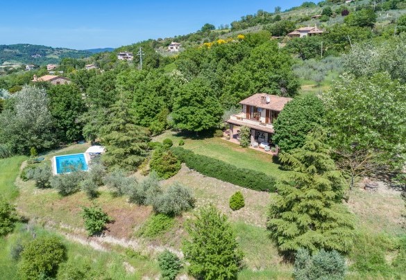 The property seen from above - Villa Mila