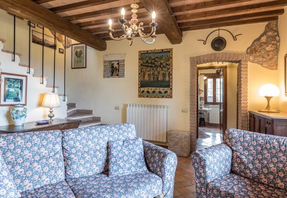 Cozy living room on the ground floor - Villa Mila