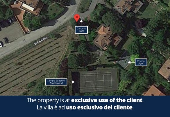 Villa Monica - Property Layout